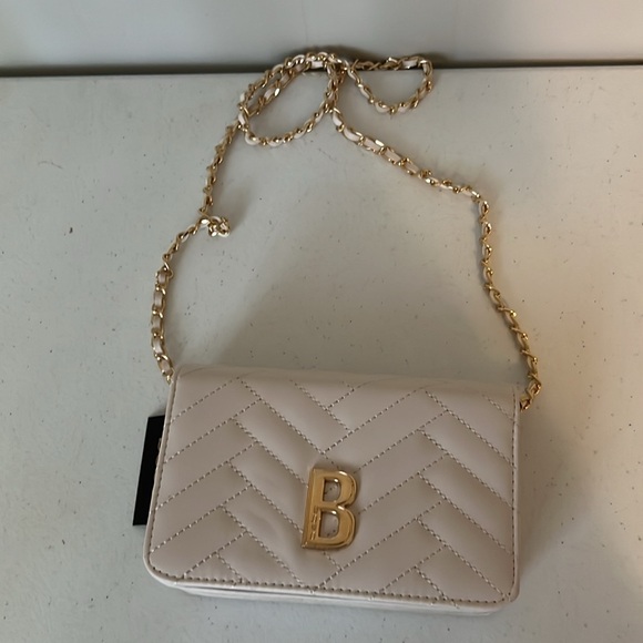 Bebe quilted faux leather cross body handbag for women. New with tags. - Picture 6 of 10